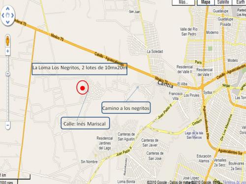 SE VENDEN TERRENOS EN LOS NEGRITOS