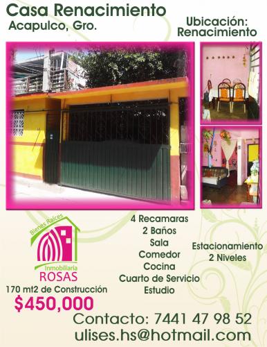 AMPLIA CASA EN RENA!