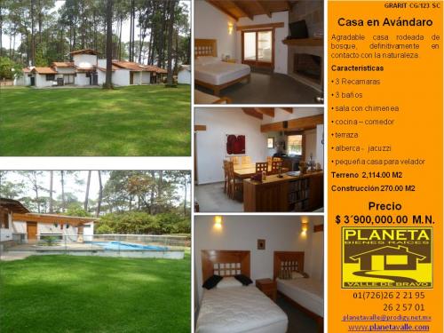 CASA EN VENTA EN AVÁNDARO VALLE DE BRAVO