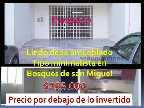 BOSQUES DE SAN MIGUEL SMZ-513 A 5 MIN DE SORIANA DE LA NICHUPTE, TRASPASO HERMOSO