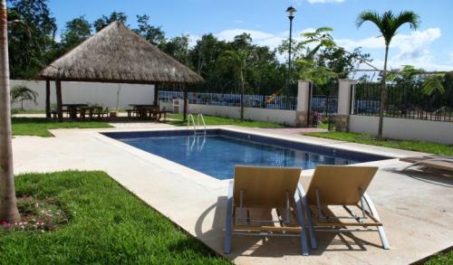 Bonito departamento para vacacionar, alberca, palapa