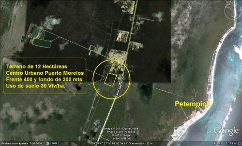 Cancun - Puerto Morelos 12 Has Habitacional