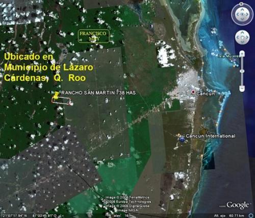 Cancun  Terreno Campestre de 738 hectareas 