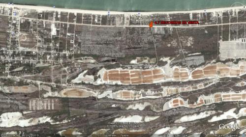 Terreno en Celestún de 47,250 m2. a 90 metros de la playa.