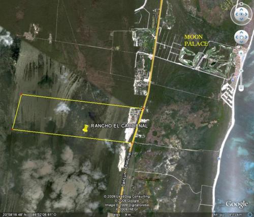 Cancun - Puerto Morelos 578 hectáreas