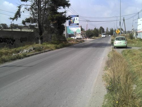 TERRENO SOBRE AV ESTADO DE MEXICO