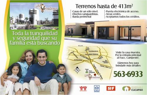 RESIDENCIA DE UN PISO FRENTE AL CLUB DE GOL CAMPESTRE