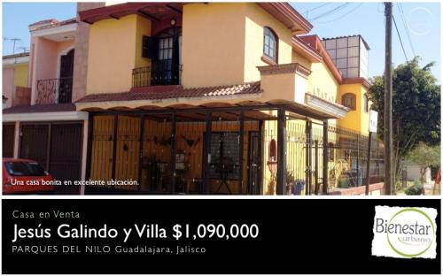 CASA EN VENTA / PARQUES DEL NILO / GUADALAJARA, JALISCO