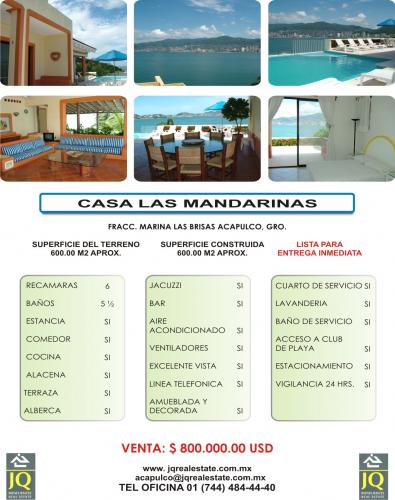 Casa Las Mandarinas en VENTA !!!
