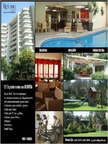 Rento bonitos y amplios departamentos con amenidades