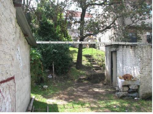 Terreno descendente rectangular