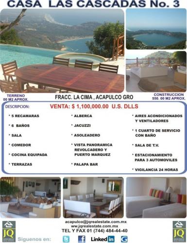 Casa Las Cascadas #3 en VENTA!!!