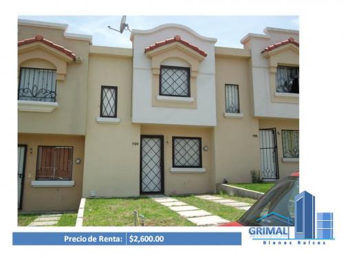 Casa en Renta en Urbi Paseos de Santiago Etapa 5C, Tonalá, Jalisco.