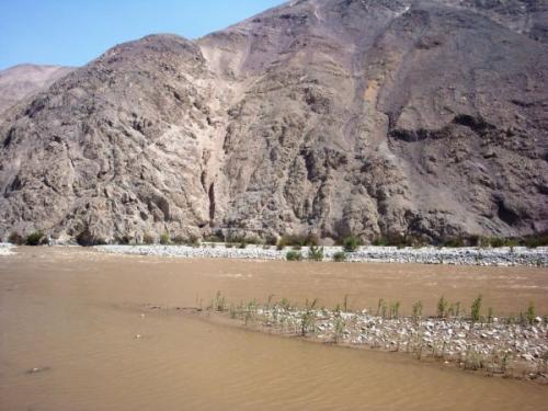 terreno con banco de arena