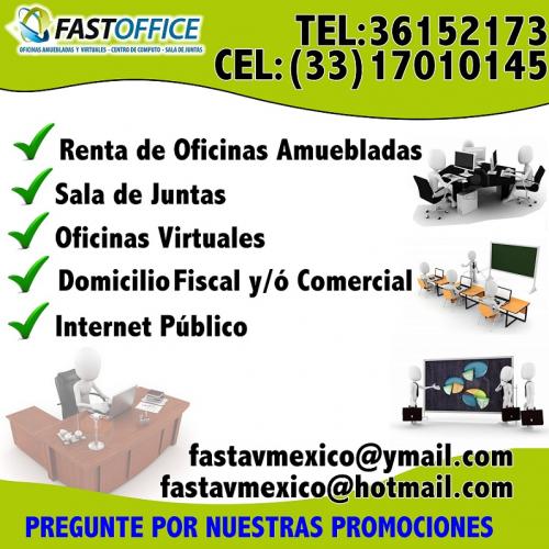 RENTA TU OFICINA CON TODOS LOS SERVICIOS INCUIDOS!