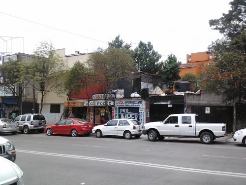 Cuajimalpa terreno comercial 160m2