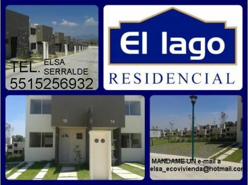 VIVE TU EXPERIENCIA ECOVIVIENDA EL LAGO RESIDENCIAL NICOLAS ROMERO