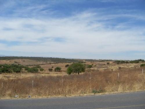 Vendo terreno sobre carretera de oportunidad 45 pesos m2