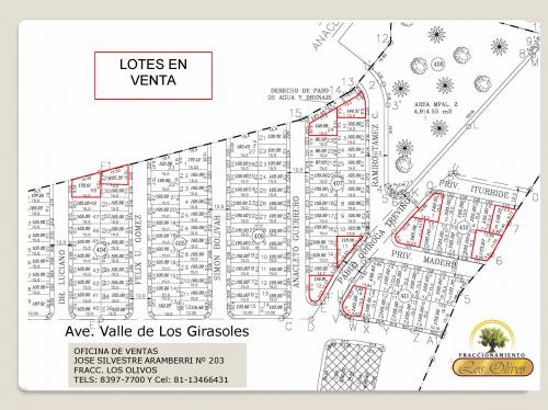 Lotes Residenciales y Comerciales, Los Olivos