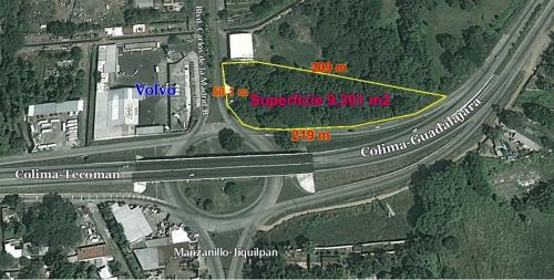 Ideal para Hotel o Gasolinera Terreno en esquina carretera Manzanillo