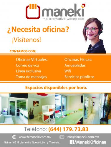 Oficinas virtuales y físicas - Maneki