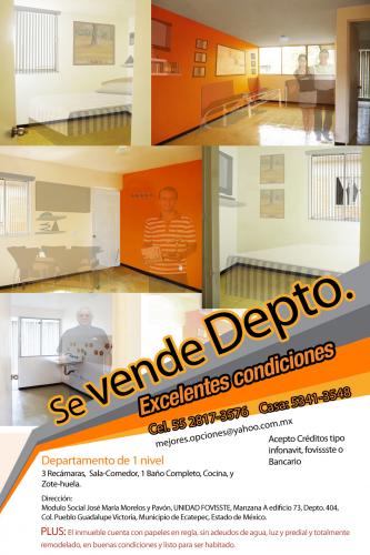 VENTA DE DEPARTAMENTO