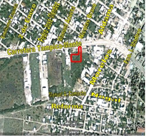 En Venta. Predio en Carretera Tampico-Mante, Villa de González, Tamps.