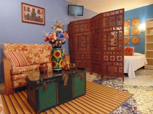 Decoraciòn diferente en cada una de nuestras suites.