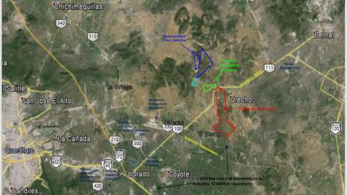 1000 Hectáreas Colón. cercanía Universidad de Arkansas Querétaro. ¡Plusvalía! $90m2