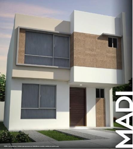 CASA MODELO MADI DE 2 NIVELES, 3 RECÁMARAS, 3.5 BAÑOS.