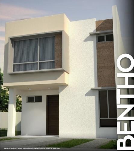 CASA MODELO BENTHO DE 2 NIVELES, 3 RECÁMARAS, 3.5 BAÑOS.