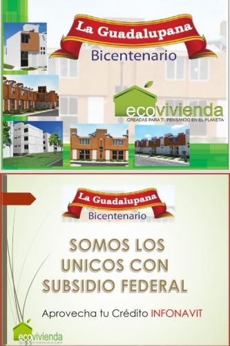 VIVE MEJOR CON ECOVIVIENDA LA GUADALUPANA
