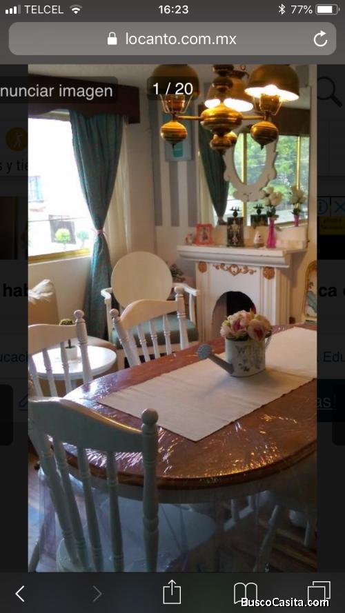 Rento habitacion doble en casa espartaco cerca universidad icel, uvm y TV Azteca 