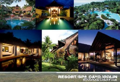 Paradisiaca Isla Cayo Violín en la Riviera Maya,