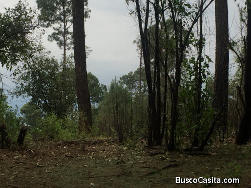 Vendo terreno Valle de Bravo panoramico