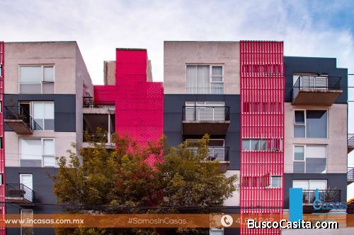 Increíble depa en Tonalá, colonia Roma Norte. 