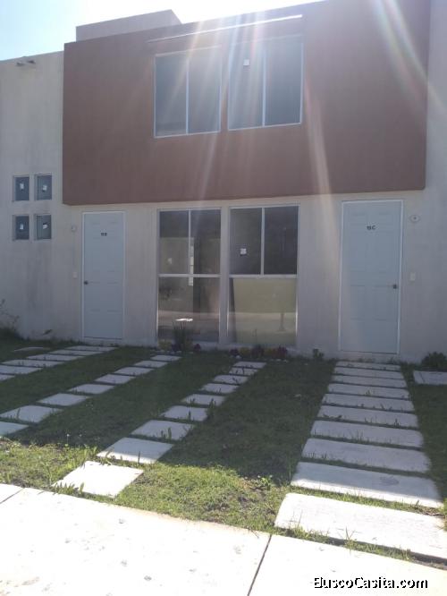 Casas de dos recamaras con posibilidad de crecimiento