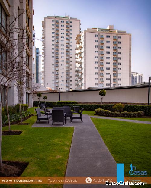 Excelente depa amueblado a 5 minutos de Polanco. 