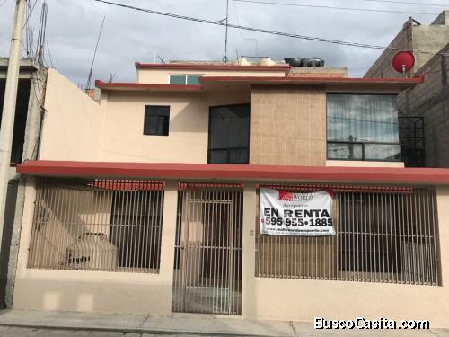 CASA EN RENTA EN TEXCOCO
