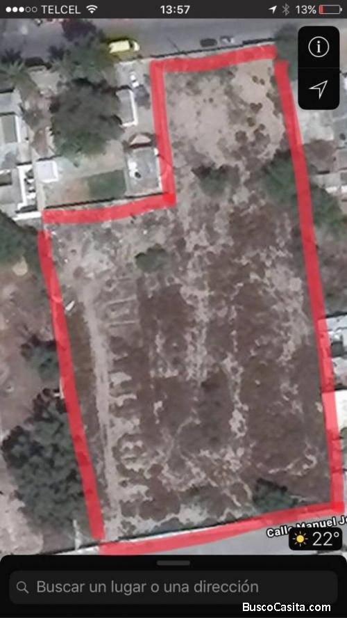 TERRENO EN VENTA BARDEADO EN EL CENTRO DE SOLEDAD DE GRACIANO SANCHEZ