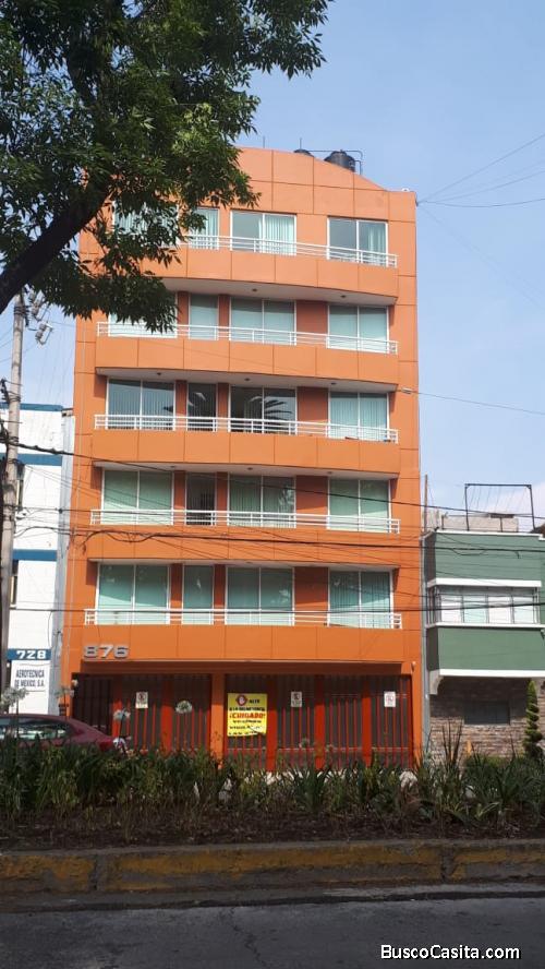 BONITO DEPARTAMENTO EN RENTA SOBRE LA CALLE DE OBRERO MUNDIAL