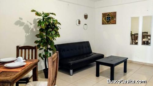 RENTO DEPARTAMENTO AMUEBLADO Y EQUIPADO 1 RECAMARA 