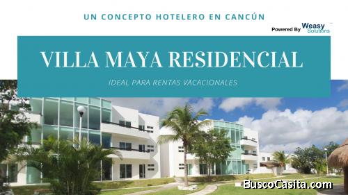 ¡DEPARTAMENTOS EN CANCUN, EXCELENTE INVERSION!