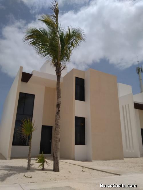 EN VENTA CASA EN PUERTO LINDO (CHELEM YUCATAN) MODELO AURORA 