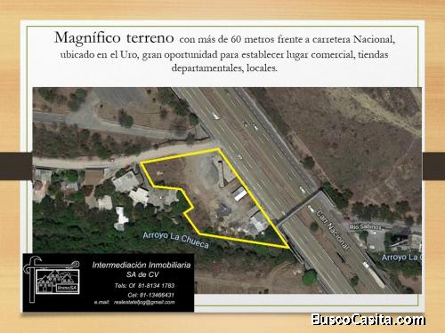 2,938 M2 FRENTE A CARR NACIONAL