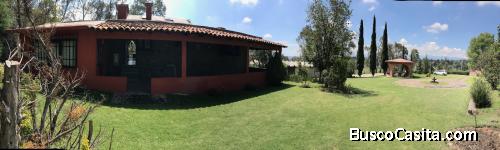 HERMOSA CABAÑA EN VENTA UBICADA EN CAÑADA DE CISNEROS, TEPOTZOTLÁN.