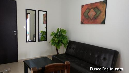 RENTO DEPARTAMENTO AMUEBLADO Y EQUIPADO 1 RECAMARA 