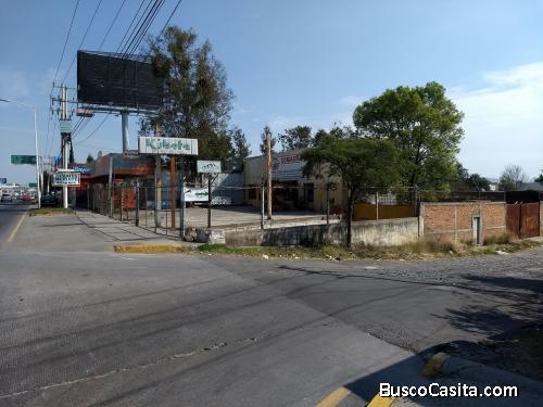 Terreno en esquina sobre av. López Mateos Sur 