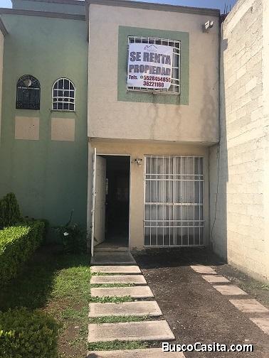 CASA EN RENTA UBICADA EN LOS ALAMOS II, MELCHOR OCAMPO. 