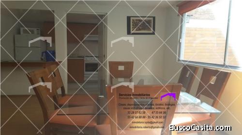 Departamento Amueblado en Miguel Hidalgo, Tacuba